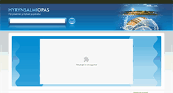 Desktop Screenshot of hyrynsalmiopas.com